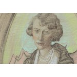 Stanislaw Ignacy Witkiewicz, Witkacy (1885 Warsaw - 1939 Jeziory in Polesie), Portrait of a woman (Helena Czerwijowska?), 1934