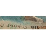 Władysław Skoczylas (1883 Wieliczka - 1934 Warszawa), Kopanie buraków (Kopanie ziemniaków), 1933