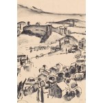 Maria Melania Mutermilch Mela Muter (1876 Warsaw - 1967 Paris), View of St. Andrew's Fort in Villeneuve-lès-Avignon, ca. 1940