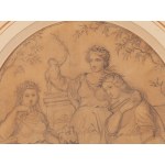 Jozef Simmler (1823 Warsaw - 1868 Warsaw), Allegory of the fine arts (Composition to a painting)