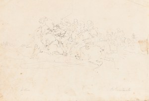 Piotr Michałowski (1800 Kraków - 1855 Krzyżtoporzyce k. Krakowa), Bitwa XIV pułku kirasjerów księstwa warszawskiego