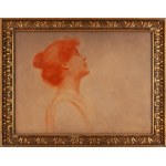 Piotr Stachiewicz (1858 Nowosiółki Gościnne - 1930 Kraków), Portrait of a Woman
