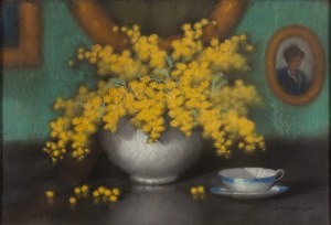 Mieczysław Szczerbiński (1900 1900 - 1981 ), Mimozy w wazonie