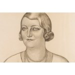 Henryk Berlewi (1894 Warsaw - 1967 Paris), Young woman with a string of pearls, 1931