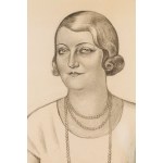 Henryk Berlewi (1894 Warsaw - 1967 Paris), Young woman with a string of pearls, 1931