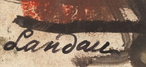 Zygmunt Landau (1898 Łódź - 1962 Tel Aviv), Stojąca dziewczyna