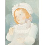 Alicja Hohermann (1902 Warszawa - 1943 Treblinka), Dziewczynka z niezapominajką, 1936