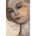Josef Presser (1907 Lublin - 1967 Paris), Head of a girl, 20th century.