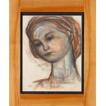 Josef Presser (1907 Lublin - 1967 Paris), Head of a girl, 20th century.