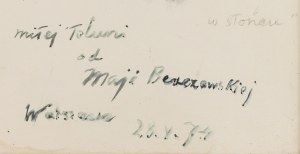 Maja Berezowska (1898 Baranowicze - 1978 Warszawa), 