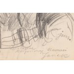 Jan Marcin Szancer (1902 Kraków - 1973 Warszawa), Portret dziewczynki, 1949
