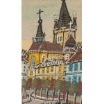 Nikifor Krynicki (1895 Krynica - 1968 Folusz), Widok na miasto