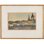 Nikifor Krynicki (1895 Krynica - 1968 Folusz), Widok na miasto