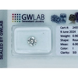 DIAMOND 0.9 CT I -SI3 - C40509-6