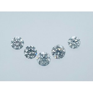 5 DIAMONDS 1.29 CT H-J - VS2-I1 - C21224-34