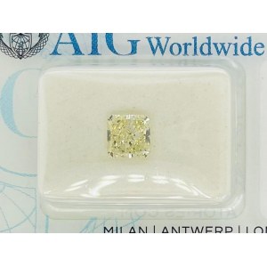 LIGHT YELLOW DIAMOND 0.95 CT - I1 - C21003-2