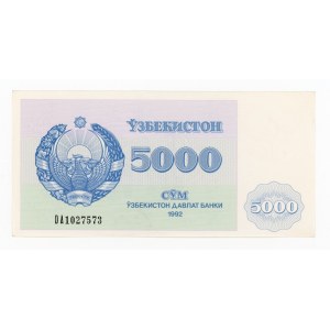 Uzbekistan, 5000 catfish 1992 (116)