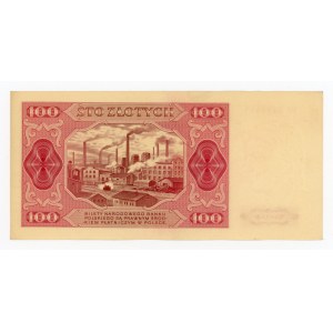 PRL, 100 złotych 1948 DB (185)
