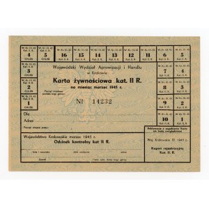 Karta żywnościowa Kraków, marzec 1945 (241)
