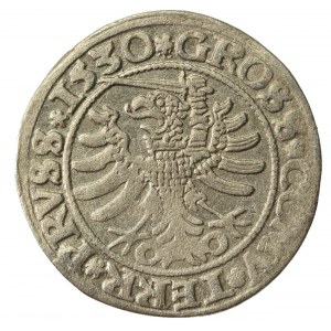 Zygmunt I Stary, grosz 1530, Toruń PRVS/PRVSS (605)