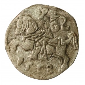 Zygmunt II August, Denar 1558, Wilno (619)