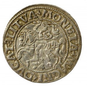 Zygmunt II August, Półgrosz 1549, Wilno - LI/LITVA (623)