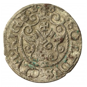 Stefan Batory, szeląg, 1586, Ryga (625)