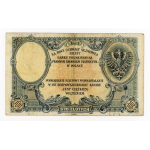 II RP, 100 złotych 1919 S.A. (338)