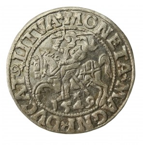 Zygmunt II August, Półgrosz 1549, Wilno - LI/LITVA (853)