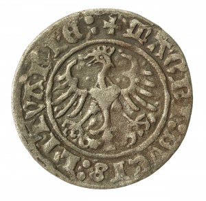 Sigismund I the Old, Half-penny 1513, Vilnius (858)