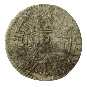 Zygmunt III Waza, Szeląg 1615, Wilno. Data 5-1 (863)