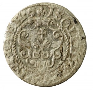 Sigismund III Vasa, 1591 shilling, Riga (867)