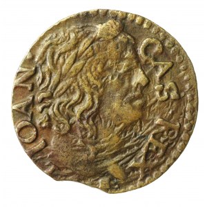 Jan II Kazimierz, Szeląg 1659, Ujazdów. Rzadki rocznik (872)
