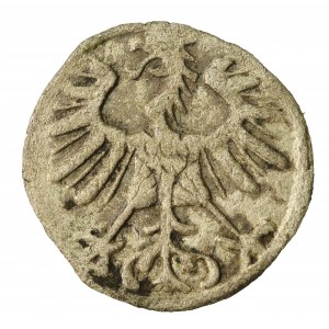 Zygmunt II August, Denar 1555, Wilno (874)