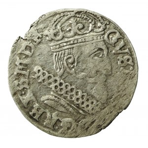 Okupacja Szwedzka, Gustaw II Adolf, trojak 1632, Elbląg (888)