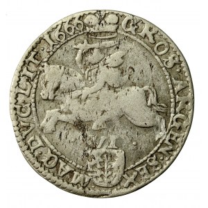 Jan Kazimierz, szóstak 1666, Wilno (899)