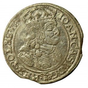 Jan II Kazimierz, szóstak 1661 GB-A, Lwów (964)