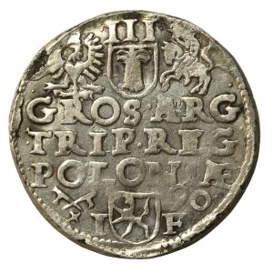 Sigismund III. Wasa, Trojak 1590 Poznań - Variante POLONIA (993)