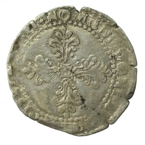 Henryk Walezy, 1/2 franka 1587 I, Limoges (508)