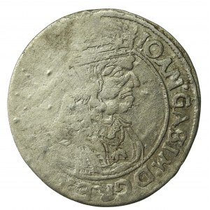 Jan II Kazimierz, Szóstak Lwów 1662 AcpT - błąd GASIM (513)