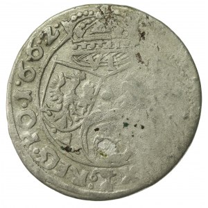 Jan II Kazimierz, Szóstak Lwów 1662 AcpT - błąd GASIM (513)