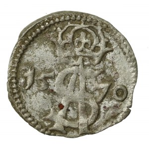 Zygmunt II August, Dwudenar 1570, Wilno, odmiana Petra Platina (554)