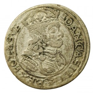 Jan II Kazimierz, szóstak 1661, Lwów (1002)