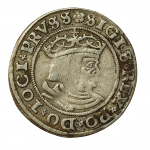 Zygmunt I Stary, Grosz 1529, Toruń, PRVSS/PRVSS (1020)