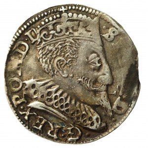Zygmunt III Waza, Trojak 1596, Bydgoszcz (1027)