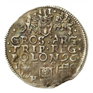 Zygmunt III Waza, Trojak 1596, Bydgoszcz (1027)