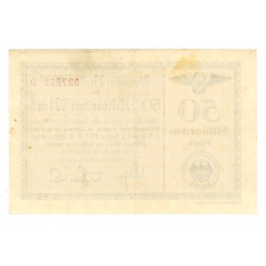 Szczecin/Stettin, 50 miliardów marek 1923 (519)