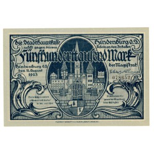 Zabrze/Hindenburg, 500.000 Mark 1923 (528)