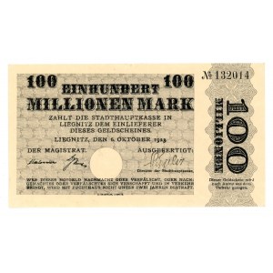Legnica/Liegnitz 100 million 1923 (530)