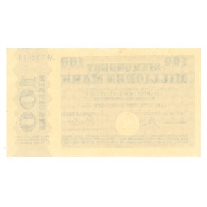Legnica/Liegnitz 100 million 1923 (530)